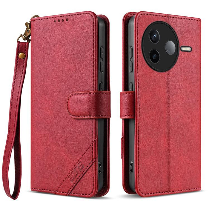 Funda para teléfono AZNS Serie A2 con tres tarjetas, protección RFID, piel vegana y correa., For Redmi Turbo 5 Max 5G / Poco X8 Pro Max 5G, For Redmi Turbo 5 5G / Poco X8 Pro 5G, For Redmi K90, For Redmi K90 Pro Max                                     ...