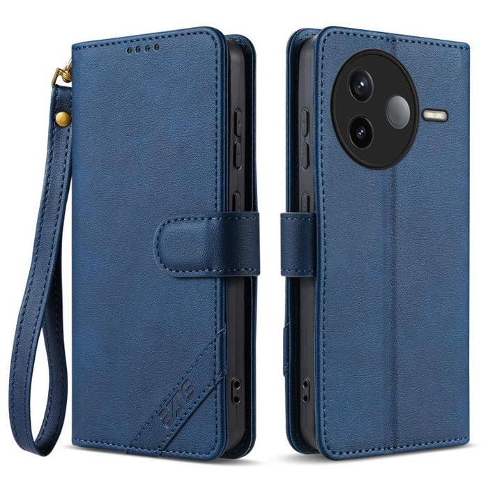 Funda para teléfono AZNS Serie A2 con tres tarjetas, protección RFID, piel vegana y correa., For Redmi Turbo 5 Max 5G / Poco X8 Pro Max 5G, For Redmi Turbo 5 5G / Poco X8 Pro 5G, For Redmi K90, For Redmi K90 Pro Max                                     ...