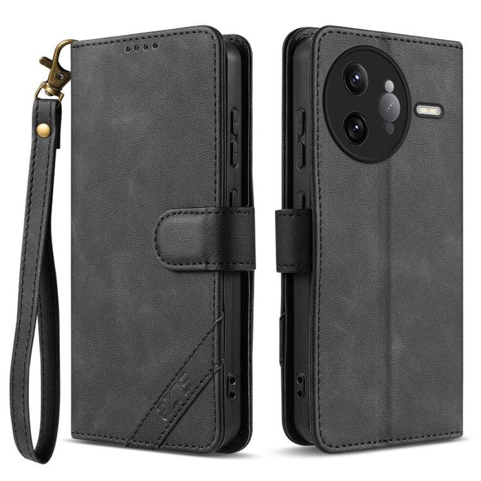 Funda para teléfono AZNS Serie A2 con tres tarjetas, protección RFID, piel vegana y correa., For Redmi Turbo 5 Max 5G / Poco X8 Pro Max 5G, For Redmi Turbo 5 5G / Poco X8 Pro 5G, For Redmi K90, For Redmi K90 Pro Max                                     ...