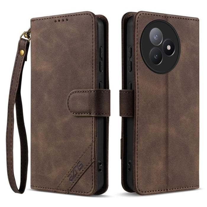 Funda para teléfono AZNS Serie A2 con tres tarjetas, protección RFID, piel vegana y correa., For Redmi Turbo 5 Max 5G / Poco X8 Pro Max 5G, For Redmi Turbo 5 5G / Poco X8 Pro 5G, For Redmi K90, For Redmi K90 Pro Max                                     ...