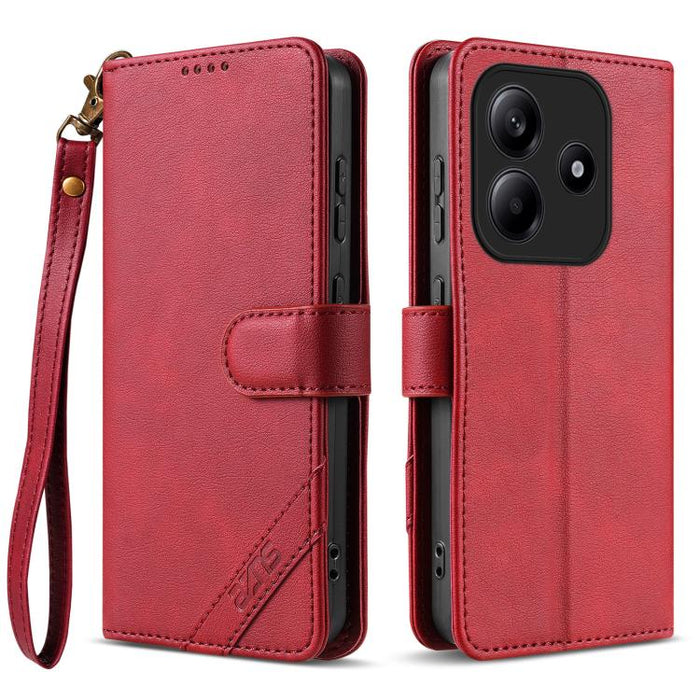 Funda para teléfono AZNS Serie A2 con tres tarjetas, protección RFID, piel vegana y correa., For Redmi Turbo 5 Max 5G / Poco X8 Pro Max 5G, For Redmi Turbo 5 5G / Poco X8 Pro 5G, For Redmi K90, For Redmi K90 Pro Max                                     ...