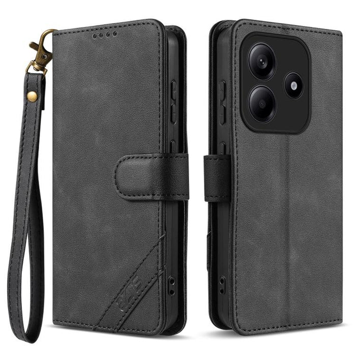 Funda para teléfono AZNS Serie A2 con tres tarjetas, protección RFID, piel vegana y correa., For Redmi Turbo 5 Max 5G / Poco X8 Pro Max 5G, For Redmi Turbo 5 5G / Poco X8 Pro 5G, For Redmi K90, For Redmi K90 Pro Max                                     ...