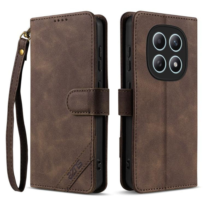 Funda para teléfono AZNS Serie A2 con tres tarjetas, protección RFID, piel vegana y correa., For Redmi Turbo 5 Max 5G / Poco X8 Pro Max 5G, For Redmi Turbo 5 5G / Poco X8 Pro 5G, For Redmi K90, For Redmi K90 Pro Max                                     ...