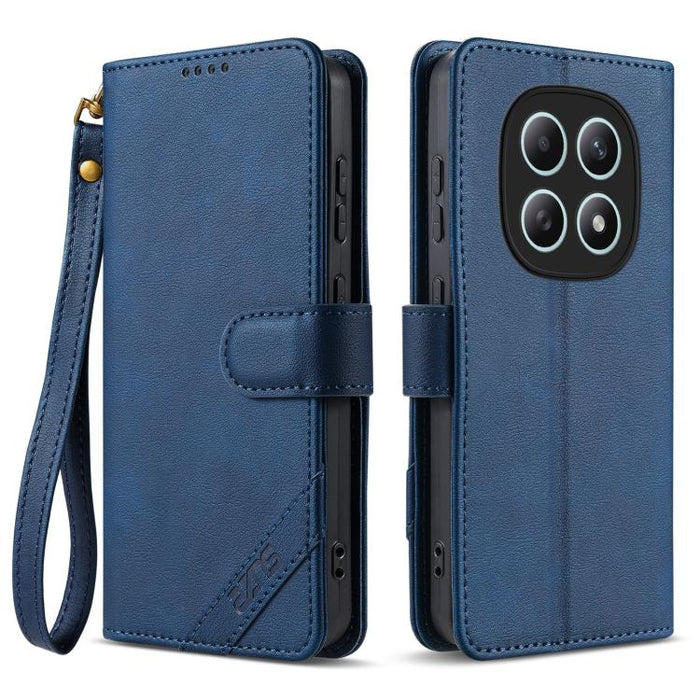 Funda para teléfono AZNS Serie A2 con tres tarjetas, protección RFID, piel vegana y correa., For Redmi Turbo 5 Max 5G / Poco X8 Pro Max 5G, For Redmi Turbo 5 5G / Poco X8 Pro 5G, For Redmi K90, For Redmi K90 Pro Max                                     ...