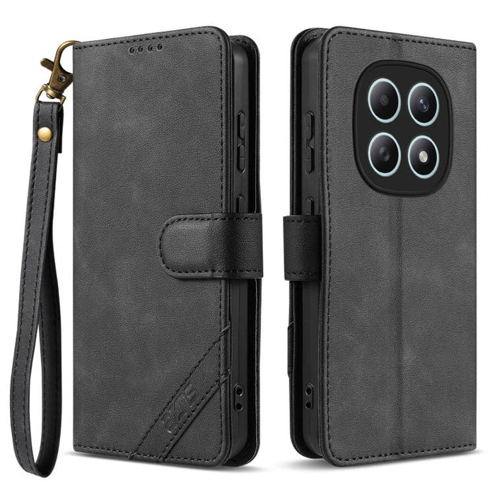 Funda para teléfono AZNS Serie A2 con tres tarjetas, protección RFID, piel vegana y correa., For Redmi Turbo 5 Max 5G / Poco X8 Pro Max 5G, For Redmi Turbo 5 5G / Poco X8 Pro 5G, For Redmi K90, For Redmi K90 Pro Max                                     ...