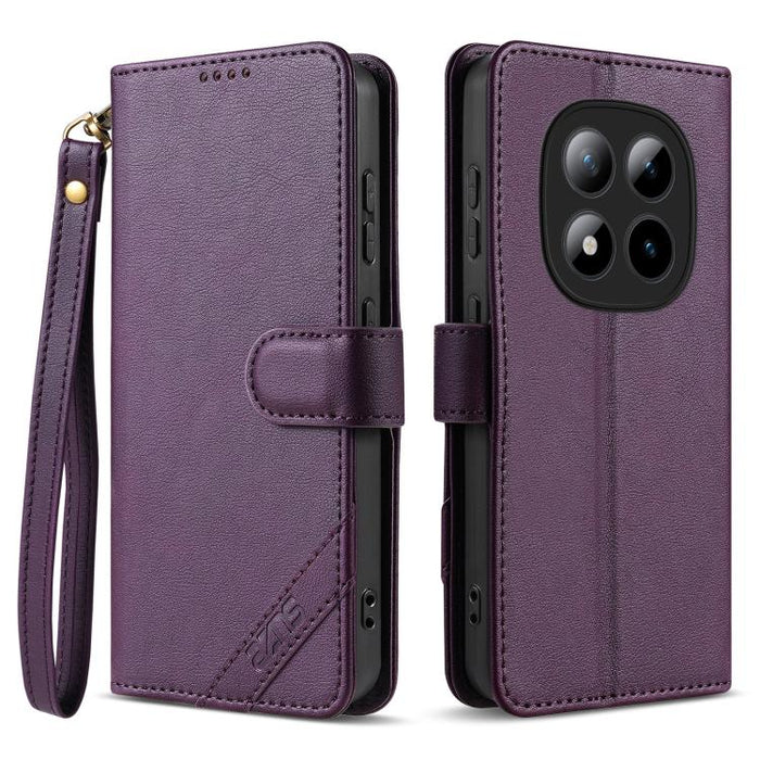 Funda para teléfono AZNS Serie A2 con tres tarjetas, protección RFID, piel vegana y correa., For Redmi Turbo 5 Max 5G / Poco X8 Pro Max 5G, For Redmi Turbo 5 5G / Poco X8 Pro 5G, For Redmi K90, For Redmi K90 Pro Max                                     ...
