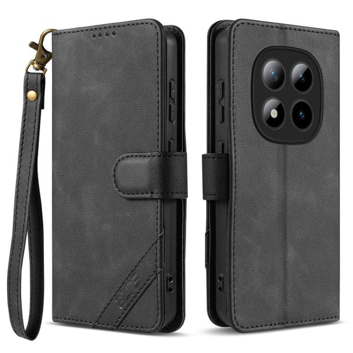 Funda para teléfono AZNS Serie A2 con tres tarjetas, protección RFID, piel vegana y correa., For Redmi Turbo 5 Max 5G / Poco X8 Pro Max 5G, For Redmi Turbo 5 5G / Poco X8 Pro 5G, For Redmi K90, For Redmi K90 Pro Max                                     ...