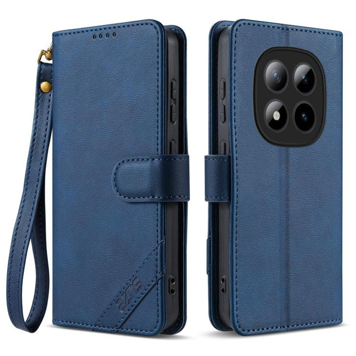 Funda para teléfono AZNS Serie A2 con tres tarjetas, protección RFID, piel vegana y correa., For Redmi Turbo 5 Max 5G / Poco X8 Pro Max 5G, For Redmi Turbo 5 5G / Poco X8 Pro 5G, For Redmi K90, For Redmi K90 Pro Max                                     ...