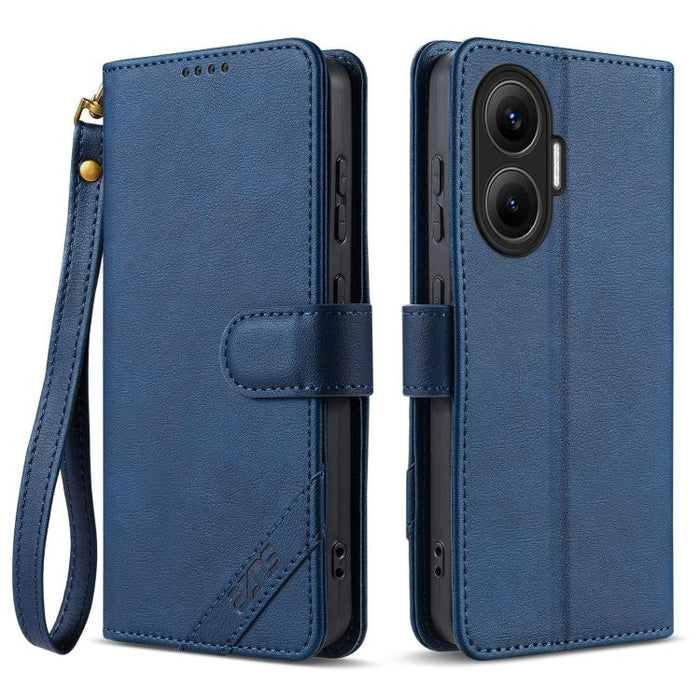 Funda para teléfono AZNS Serie A2 con tres tarjetas, protección RFID, piel vegana y correa., For Redmi Turbo 5 Max 5G / Poco X8 Pro Max 5G, For Redmi Turbo 5 5G / Poco X8 Pro 5G, For Redmi K90, For Redmi K90 Pro Max                                     ...