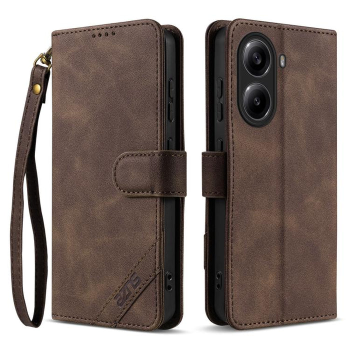 Funda para teléfono AZNS Serie A2 con tres tarjetas, protección RFID, piel vegana y correa., For Redmi Turbo 5 Max 5G / Poco X8 Pro Max 5G, For Redmi Turbo 5 5G / Poco X8 Pro 5G, For Redmi K90, For Redmi K90 Pro Max                                     ...