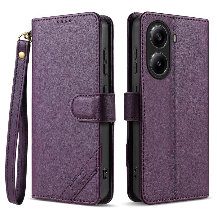 Funda para teléfono AZNS Serie A2 con tres tarjetas, protección RFID, piel vegana y correa., For Redmi Turbo 5 Max 5G / Poco X8 Pro Max 5G, For Redmi Turbo 5 5G / Poco X8 Pro 5G, For Redmi K90, For Redmi K90 Pro Max                                     ...