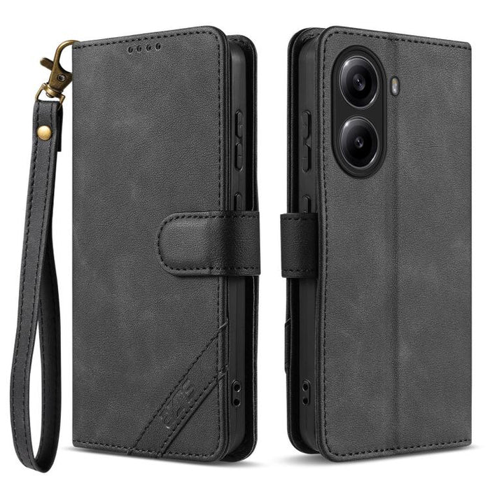 Funda para teléfono AZNS Serie A2 con tres tarjetas, protección RFID, piel vegana y correa., For Redmi Turbo 5 Max 5G / Poco X8 Pro Max 5G, For Redmi Turbo 5 5G / Poco X8 Pro 5G, For Redmi K90, For Redmi K90 Pro Max                                     ...