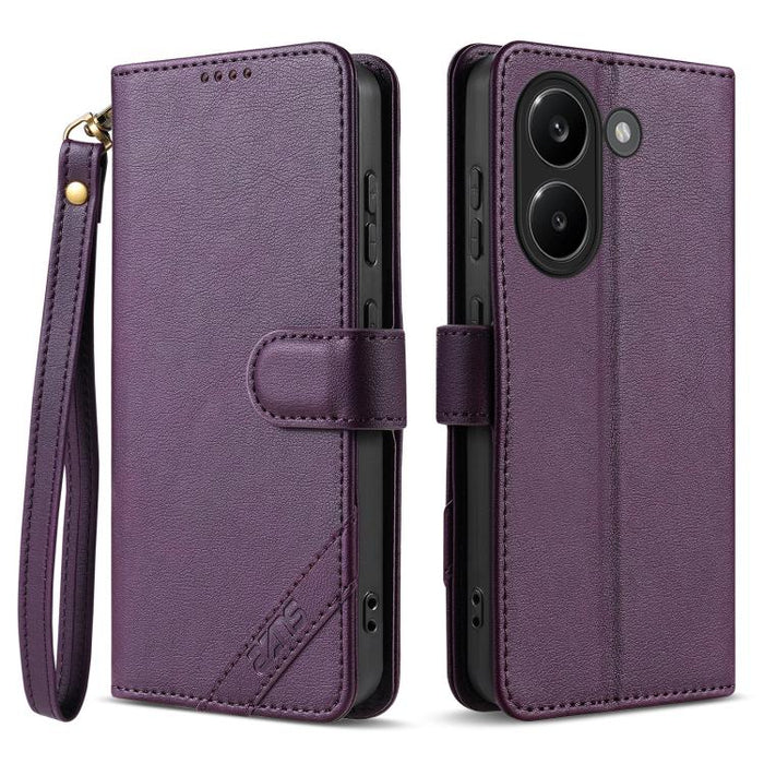 Funda para teléfono AZNS Serie A2 con tres tarjetas, protección RFID, piel vegana y correa., For Redmi Turbo 5 Max 5G / Poco X8 Pro Max 5G, For Redmi Turbo 5 5G / Poco X8 Pro 5G, For Redmi K90, For Redmi K90 Pro Max                                     ...