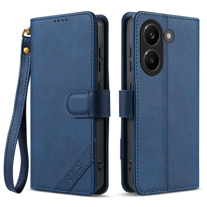Funda para teléfono AZNS Serie A2 con tres tarjetas, protección RFID, piel vegana y correa., For Redmi Turbo 5 Max 5G / Poco X8 Pro Max 5G, For Redmi Turbo 5 5G / Poco X8 Pro 5G, For Redmi K90, For Redmi K90 Pro Max                                     ...