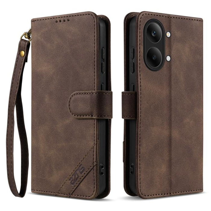 Funda para teléfono AZNS Serie A2 con tres tarjetas, protección RFID, piel vegana y correa., For Redmi Turbo 5 Max 5G / Poco X8 Pro Max 5G, For Redmi Turbo 5 5G / Poco X8 Pro 5G, For Redmi K90, For Redmi K90 Pro Max                                     ...
