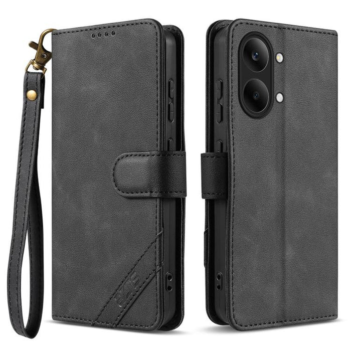 Funda para teléfono AZNS Serie A2 con tres tarjetas, protección RFID, piel vegana y correa., For Redmi Turbo 5 Max 5G / Poco X8 Pro Max 5G, For Redmi Turbo 5 5G / Poco X8 Pro 5G, For Redmi K90, For Redmi K90 Pro Max                                     ...
