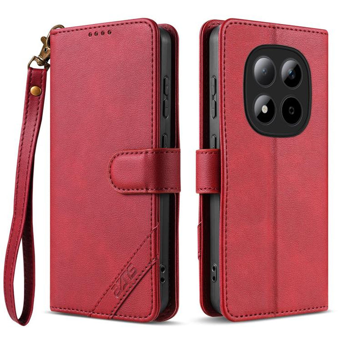 Funda para teléfono AZNS Serie A2 con tres tarjetas, protección RFID, piel vegana y correa., For Redmi Turbo 5 Max 5G / Poco X8 Pro Max 5G, For Redmi Turbo 5 5G / Poco X8 Pro 5G, For Redmi K90, For Redmi K90 Pro Max                                     ...