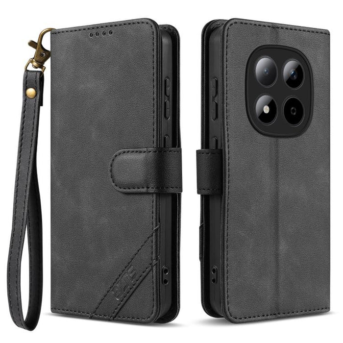 Funda para teléfono AZNS Serie A2 con tres tarjetas, protección RFID, piel vegana y correa., For Redmi Turbo 5 Max 5G / Poco X8 Pro Max 5G, For Redmi Turbo 5 5G / Poco X8 Pro 5G, For Redmi K90, For Redmi K90 Pro Max                                     ...