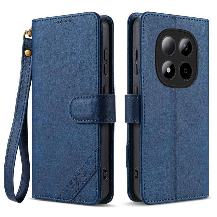 Funda para teléfono AZNS Serie A2 con tres tarjetas, protección RFID, piel vegana y correa., For Redmi Turbo 5 Max 5G / Poco X8 Pro Max 5G, For Redmi Turbo 5 5G / Poco X8 Pro 5G, For Redmi K90, For Redmi K90 Pro Max                                     ...