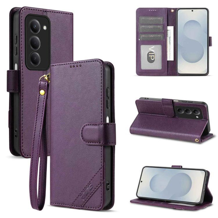 Funda para teléfono AZNS Serie A2 con tres tarjetas, protección RFID, piel vegana y correa., For Redmi Turbo 5 Max 5G / Poco X8 Pro Max 5G, For Redmi Turbo 5 5G / Poco X8 Pro 5G, For Redmi K90, For Redmi K90 Pro Max                                     ...