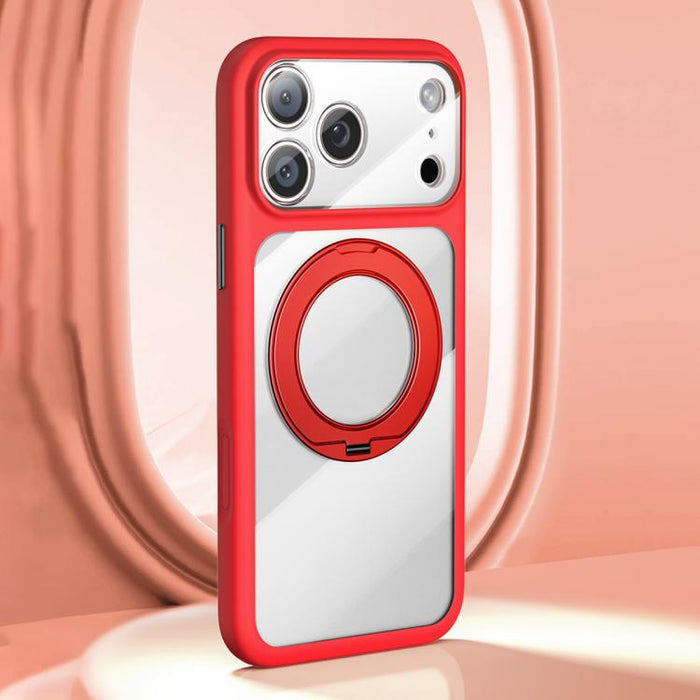 Funda para teléfono con soporte magnético, tacto suave y orificios de precisión, con botón de obturador con IA., For iPhone 17 Pro Max, For iPhone 17 Pro