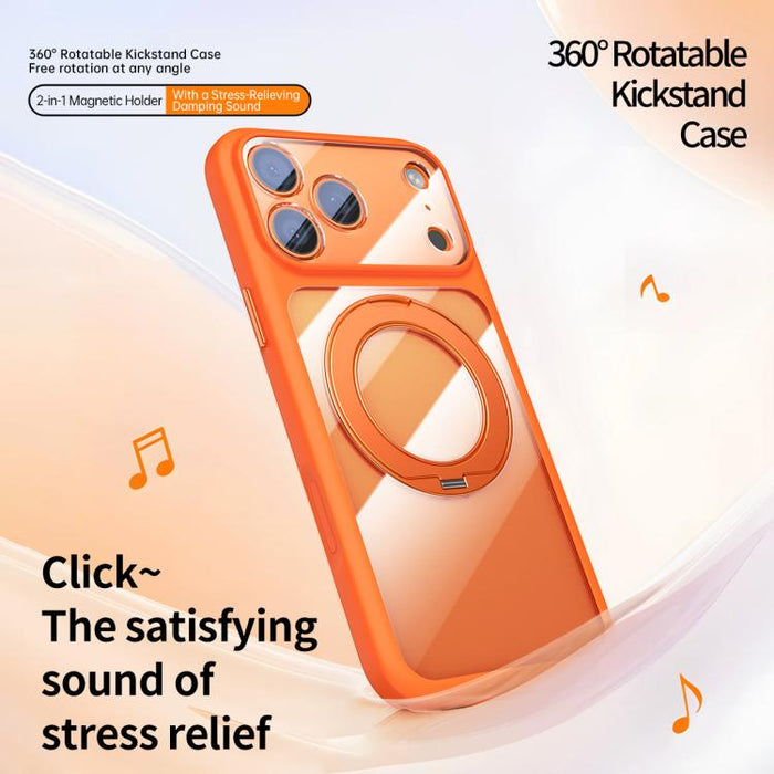 Funda para teléfono con soporte magnético, tacto suave y orificios de precisión, con botón de obturador con IA., For iPhone 17 Pro Max, For iPhone 17 Pro