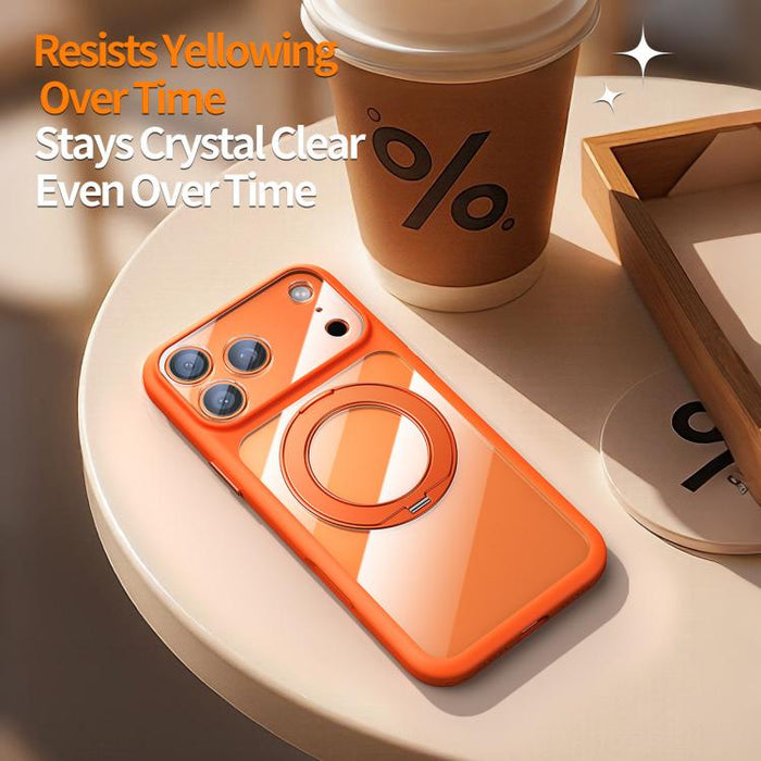 Funda para teléfono con soporte magnético, tacto suave y orificios de precisión, con botón de obturador con IA., For iPhone 17 Pro Max, For iPhone 17 Pro