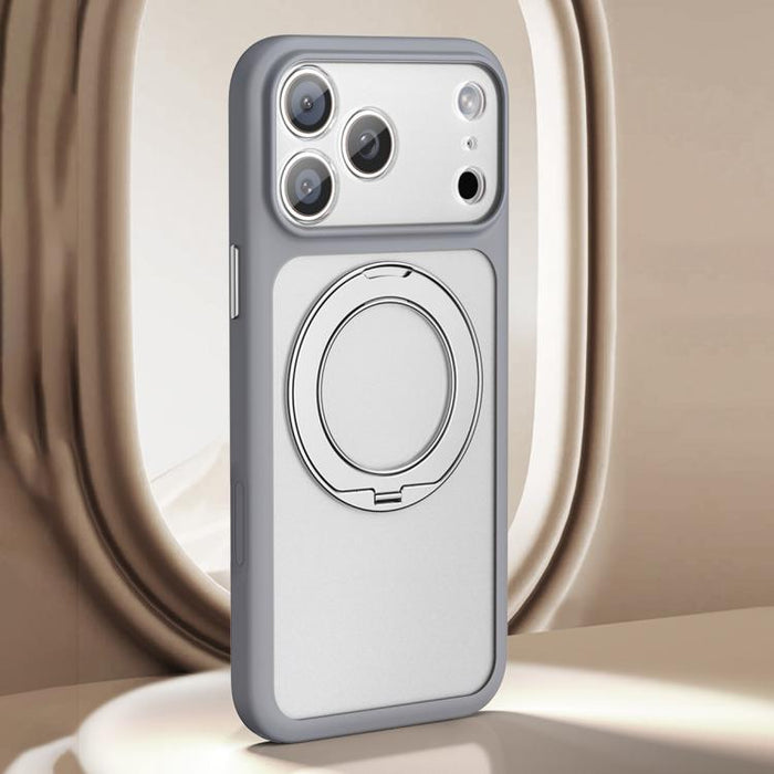 Funda para teléfono con soporte magnético, textura mate y orificio grande, con botón de obturador con IA., For iPhone 17 Pro Max, For iPhone 17 Pro