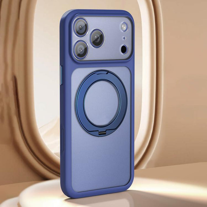 Funda para teléfono con soporte magnético, textura mate y orificio grande, con botón de obturador con IA., For iPhone 17 Pro Max, For iPhone 17 Pro