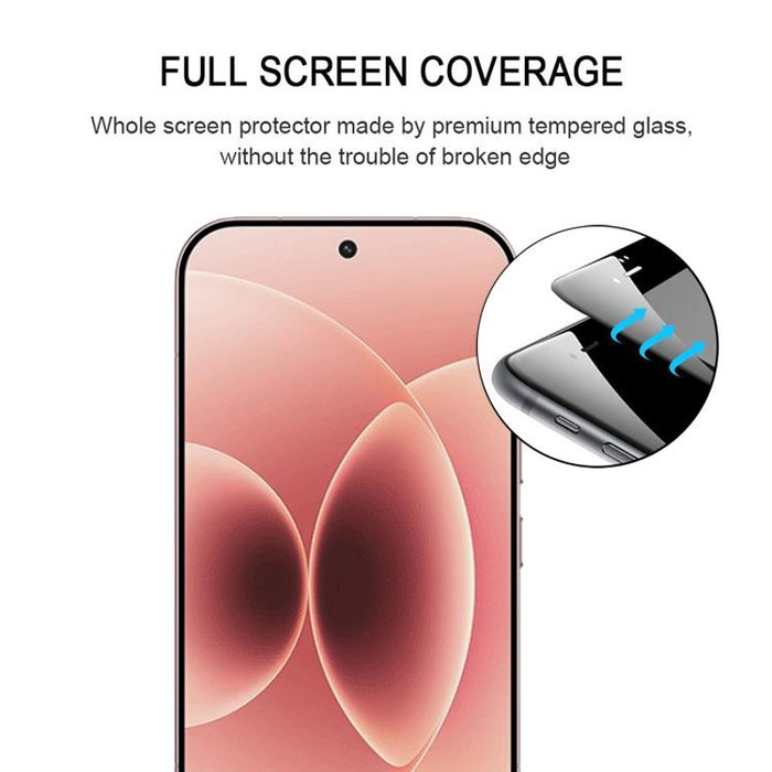 Película protectora de vidrio templado con adhesivo completo, For Xiaomi 17T 5G