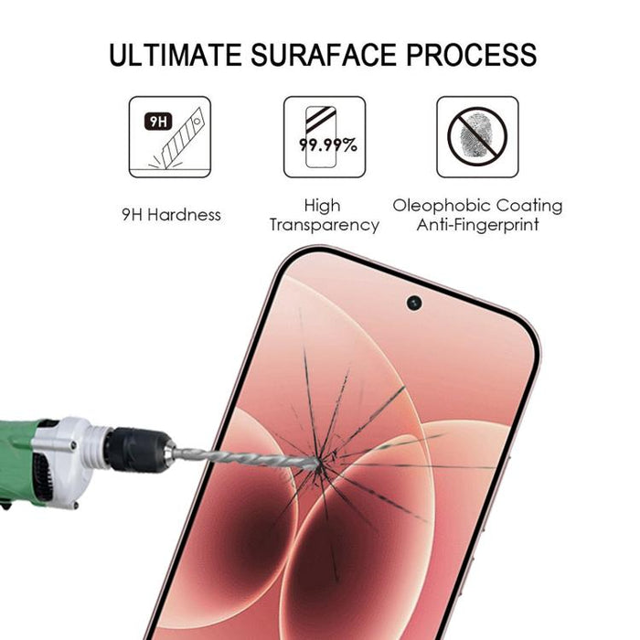25 láminas de vidrio templado con adhesivo completo para pantalla, For Xiaomi 17T 5G