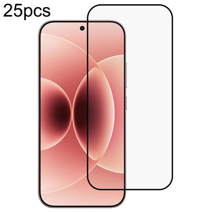 25 láminas de vidrio templado con adhesivo completo para pantalla, For Xiaomi 17T 5G