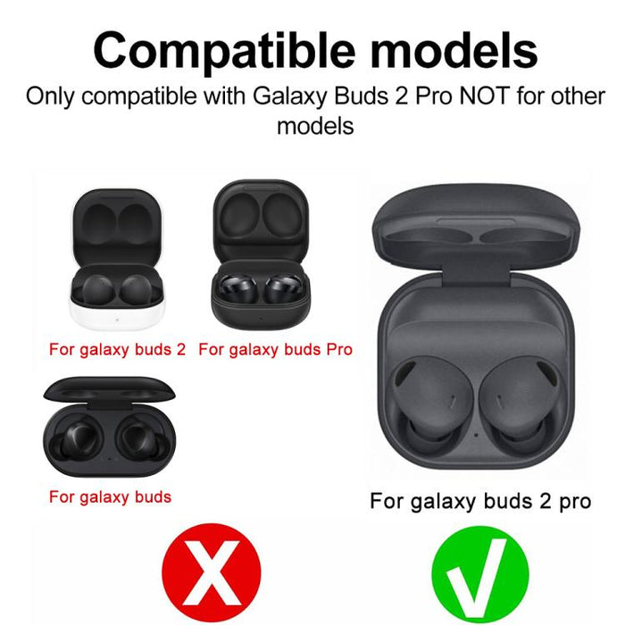 Kit de 3 pares de almohadillas de silicona de repuesto para auriculares XDcase, tamaños S/M/L, For Samsung Galaxy Buds2 Pro / Buds+