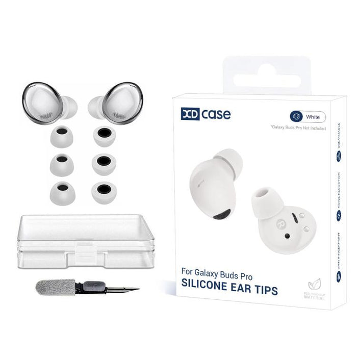 Kit de 3 pares de almohadillas de espuma viscoelástica de repuesto XDcase, tamaños S/M/L, For Samsung Galaxy Buds2 Pro / Buds+