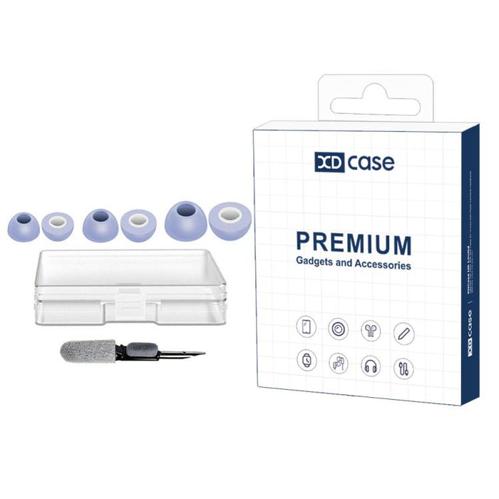 Kit de 3 pares de almohadillas de espuma viscoelástica de repuesto XDcase, tamaños S/M/L, For Samsung Galaxy Buds2 Pro / Buds+