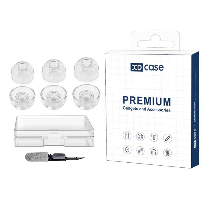 Kit de 3 pares de almohadillas de silicona de repuesto para auriculares XDcase, tamaños S/M/L, For Beats Studio Buds+