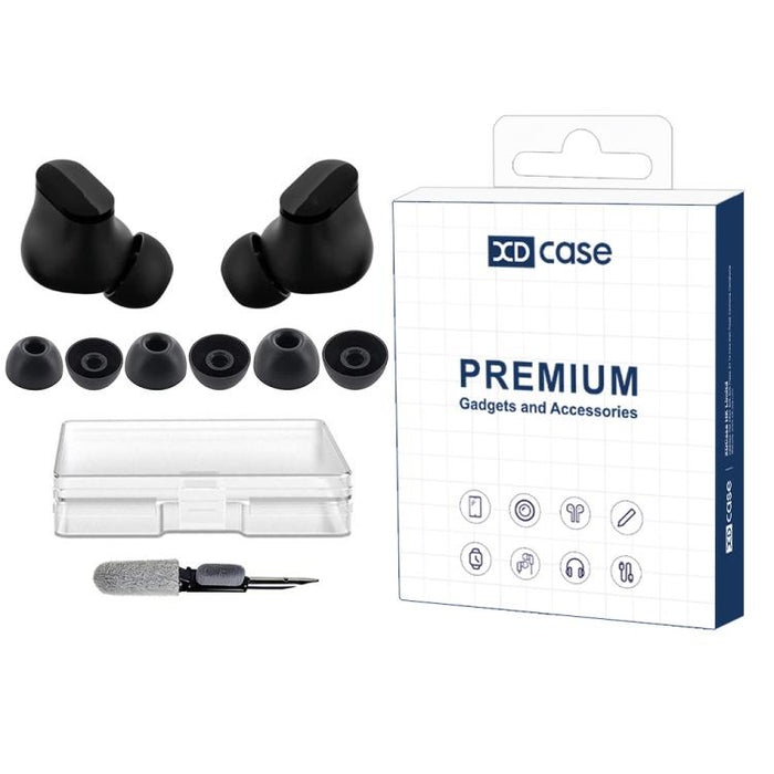 Kit de 3 pares de almohadillas de silicona de repuesto para auriculares XDcase, tamaños S/M/L, For Beats Studio Buds