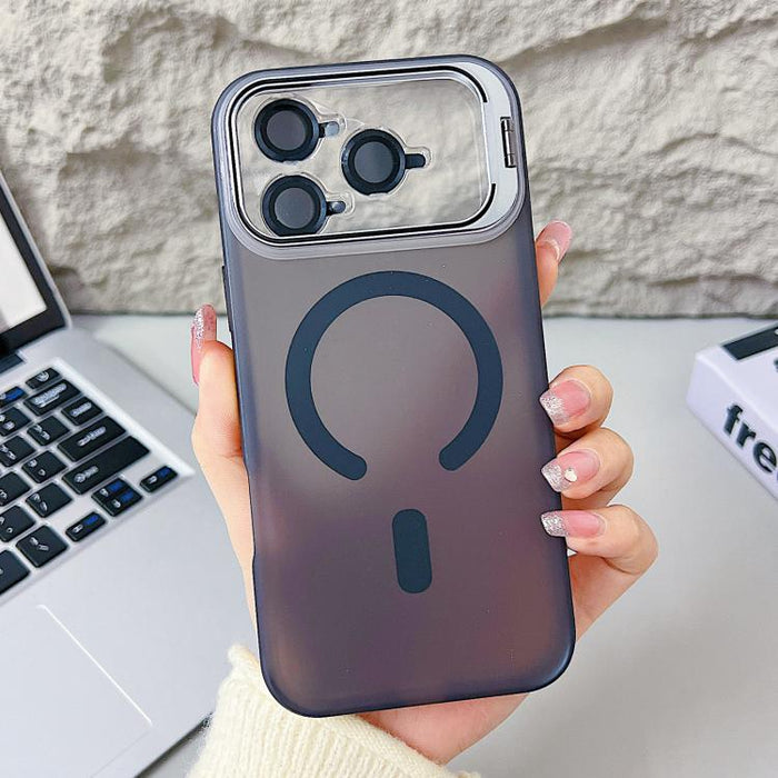 Funda magnética para teléfono Vitality Eagle Eye Lens con soporte, For iPhone 17 Pro Max, For iPhone 17 Pro