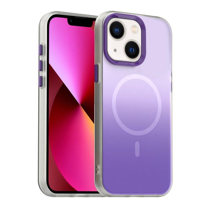 Funda magnética híbrida 3 en 1 para teléfono de la serie Candy Gradient, For iPhone 13 Pro Max, For iPhone 13 Pro, For iPhone 13