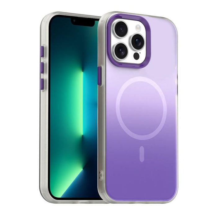 Funda magnética híbrida 3 en 1 para teléfono de la serie Candy Gradient, For iPhone 13 Pro Max, For iPhone 13 Pro, For iPhone 13