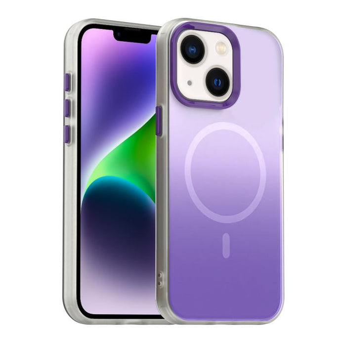 Funda magnética híbrida 3 en 1 para teléfono de la serie Candy Gradient, For iPhone 13 Pro Max, For iPhone 13 Pro, For iPhone 13