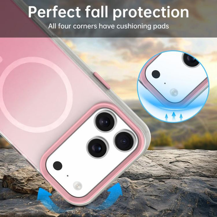 Funda magnética híbrida 3 en 1 para teléfono de la serie Candy Gradient, For iPhone 13 Pro Max, For iPhone 13 Pro, For iPhone 13