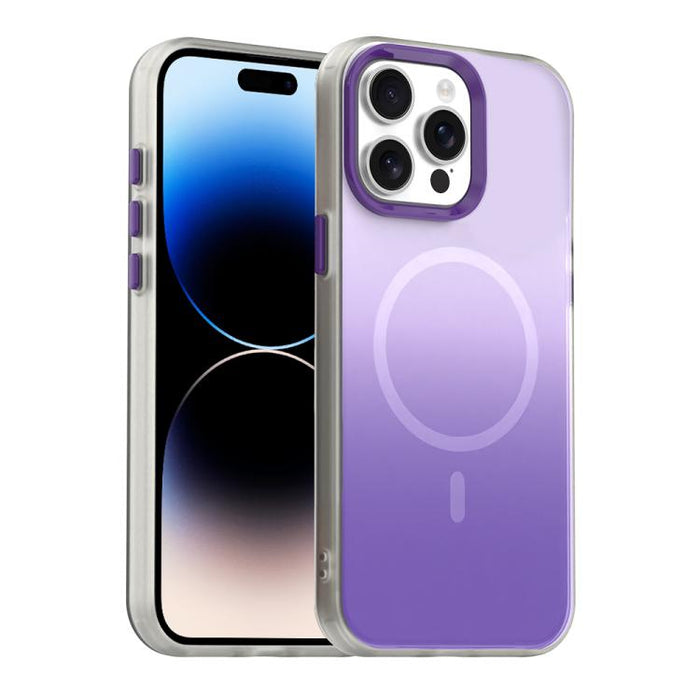 Funda magnética híbrida 3 en 1 para teléfono de la serie Candy Gradient, For iPhone 13 Pro Max, For iPhone 13 Pro, For iPhone 13