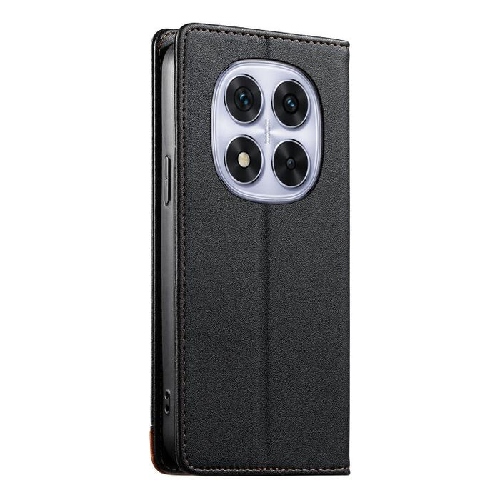 Funda para teléfono Dierfeng Splicing de cuero vegano con imán RFID resistente, For Redmi Note 14 Pro 5G / Note 14 Pro+ 5G, For Redmi Note 14 Pro 4G, For Redmi Note 14 4G 163.25mm, For Redmi 14C 4G / 14R / A4 5G, For Redmi K70 Ultra                    ...