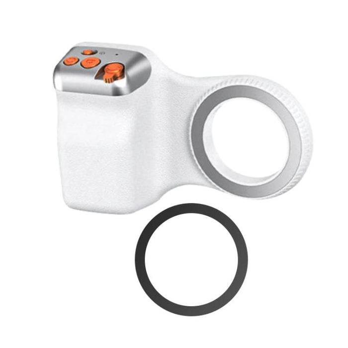 Soporte magnético para smartphone con empuñadura y asa de sujeción., Single Grip, With Fill Light