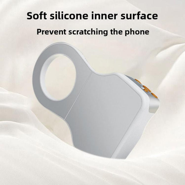Soporte magnético para smartphone con empuñadura y asa de sujeción., Single Grip, With Fill Light