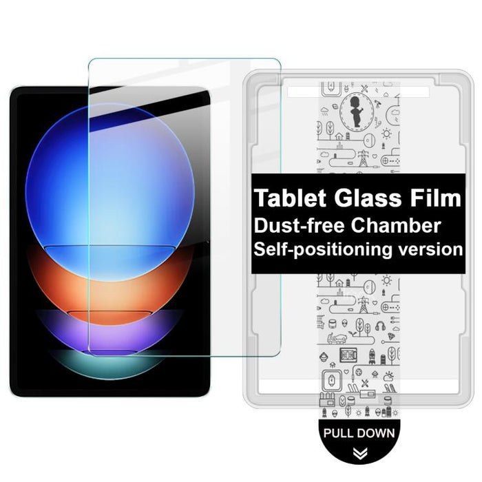 Imak Tableta Localizador de Cámara Libre de Polvo con Protector de Vidrio Templado, For Xiaomi Pad 8 / Pad 8 Pro, For Xiaomi Pad 7S Pro 12.5, For Xiaomi Pad 7 Ultra, For Xiaomi Pad 7 / Pad 7 Pro, For Xiaomi Pad 6S Pro 12.4