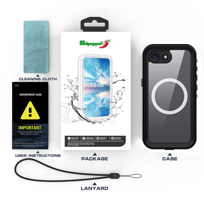 Funda magnética resistente para teléfono RedPepper A Style, For iPhone 17e / 16e