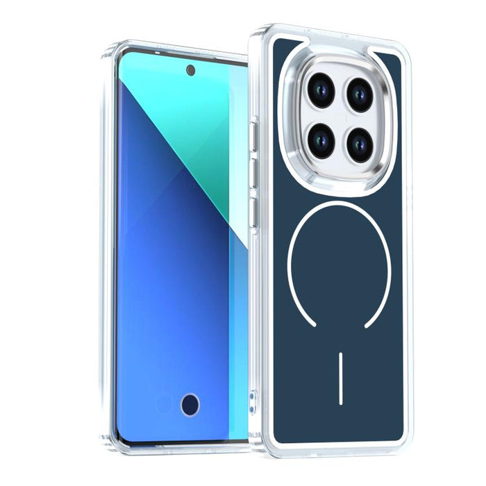 Funda magnética para teléfono MagSafe bicolor Bright Shadow, For Redmi Note 15 Pro+ 5G Global 163.3mm, For Redmi Note 15 5G / 4G Global 164mm, For Redmi Note 15 Pro 5G Global 163.6mm