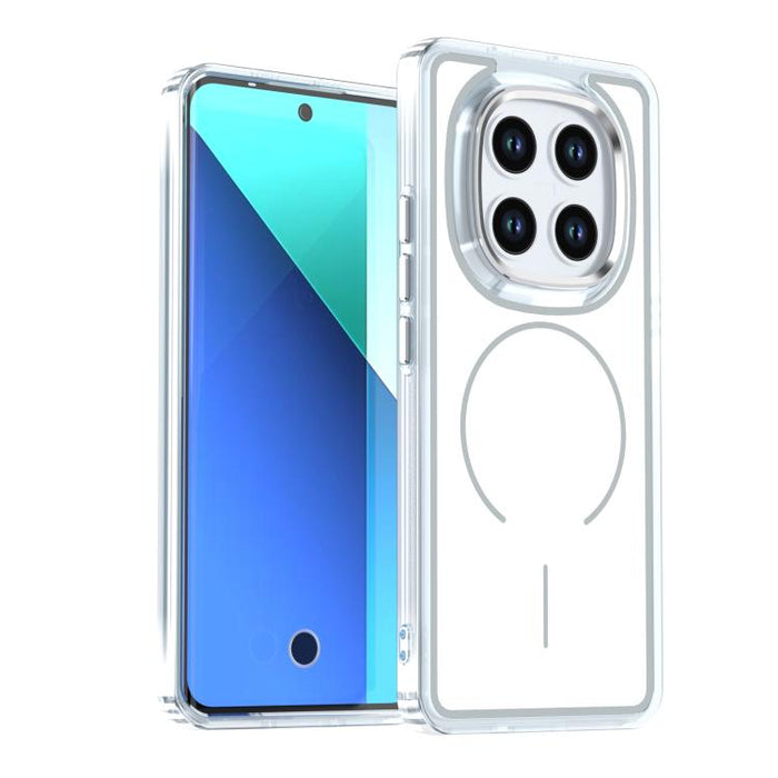 Funda magnética para teléfono MagSafe bicolor Bright Shadow, For Redmi Note 15 Pro+ 5G Global 163.3mm, For Redmi Note 15 5G / 4G Global 164mm, For Redmi Note 15 Pro 5G Global 163.6mm